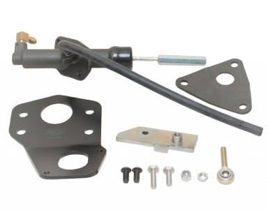 MDL LF Series 67 Chevelle Hydrualic Clutch Master Kit, .750" Bore, Black Billet Reservoir